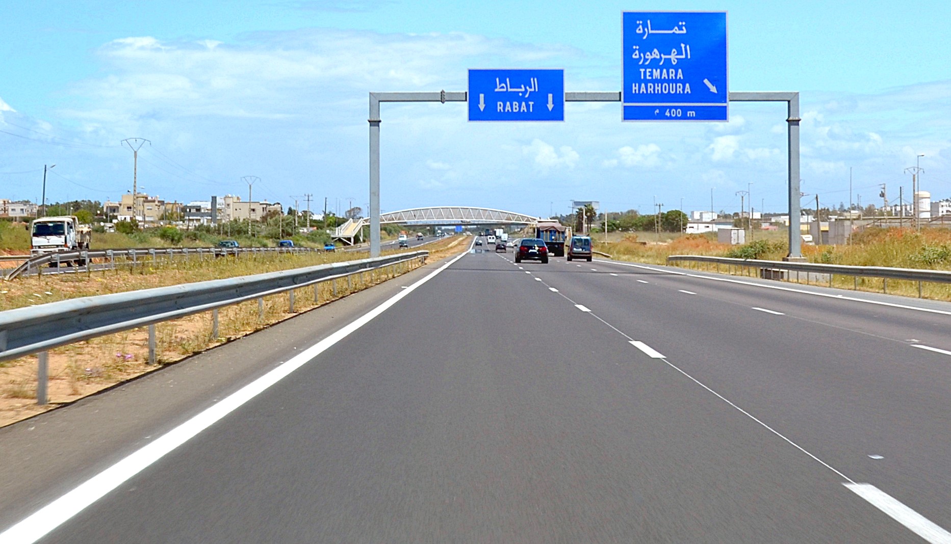 Autoroute Rabat-Casablanca: travaux de réalisation d'un passage inférieur à partir du 19 septembre